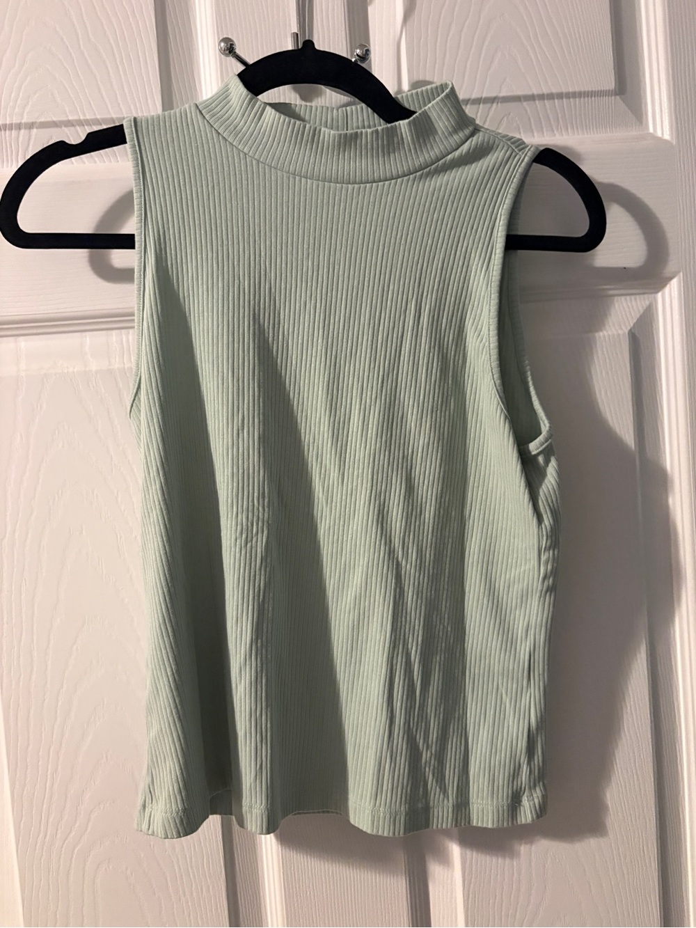 Old Navy Ribbed Mock Neck Tank - Mint